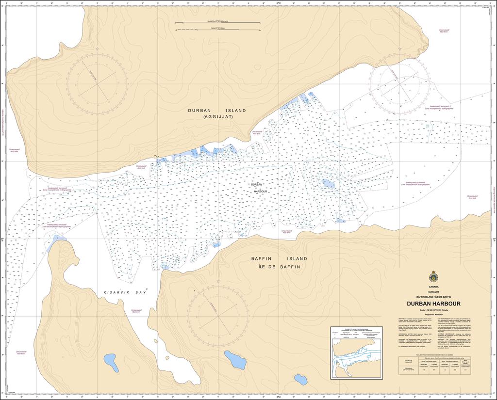 CHS Chart 7181: Durban Harbor
