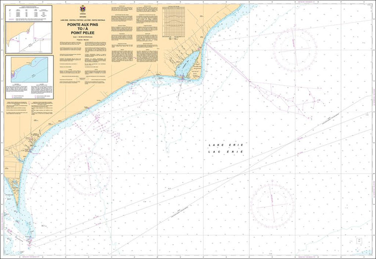 CHS Chart 2122: Pointe aux Pins to/à Point Pelee