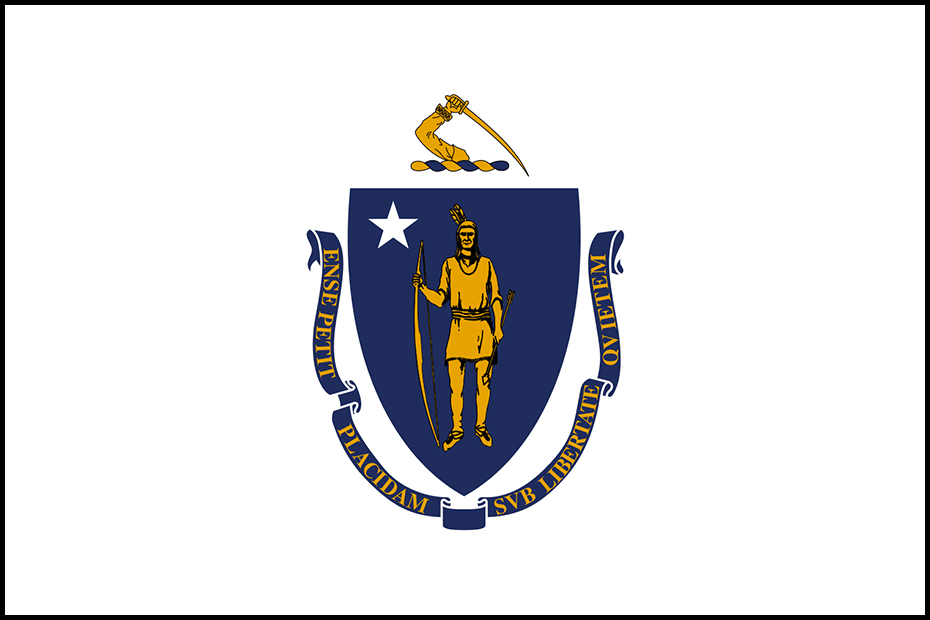 Massachusetts State Flag