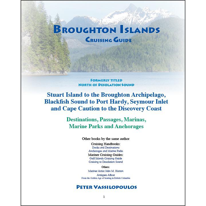 Broughton Islands Cruising Guide